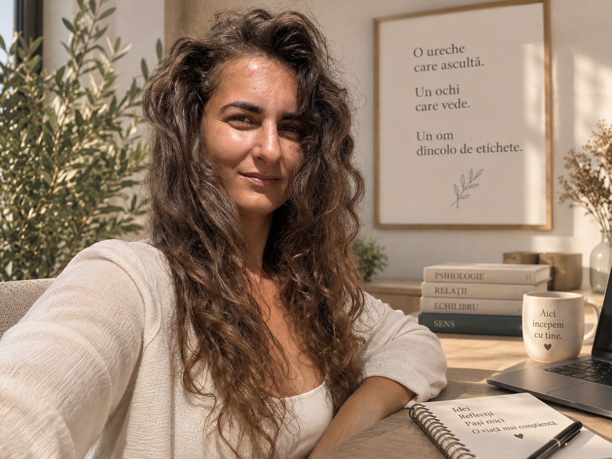 Crina-Maria Eiub în cabinet